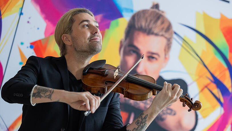 Der Geiger David Garrett.