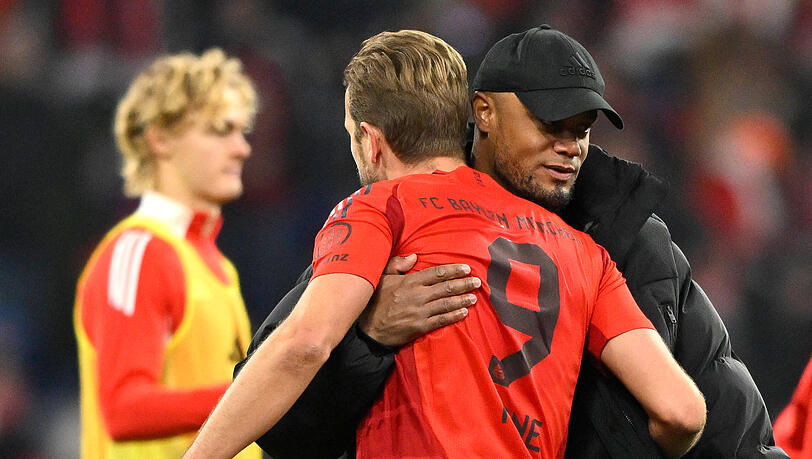 Vincent Kompany kann gegen RB Leipzig wieder auf Harry Kane zurückgreifen. Vincent Kompany kann gegen RB Leipzig wieder auf Harry Kane zurückgreifen.