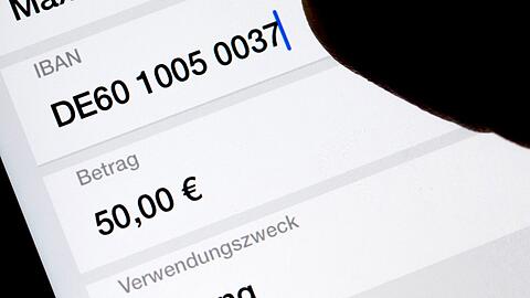 Verbraucherschutz kritisiert zu kleinteilige &Uuml;berpr&uuml;fung der Empf&auml;ngeradresse bei Online-SEPA-&Uuml;berweisungen. (Symbolbild)