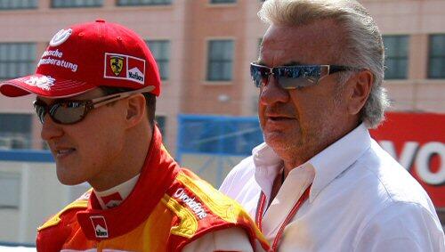 Michael Schumacher und sein Ex-Manager Willi Weber Michael Schumacher und sein Ex-Manager Willi Weber