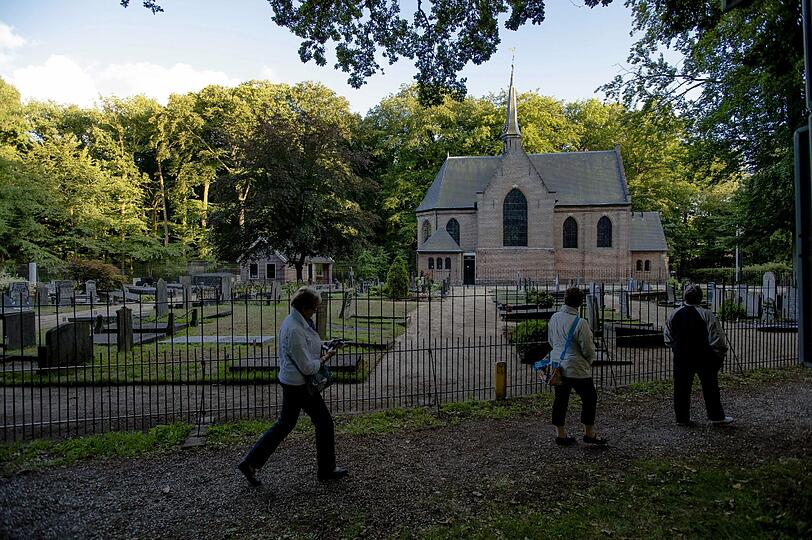 Der Friedhof in Lage Vuursche: Hier wird Prinz Friso begraben.