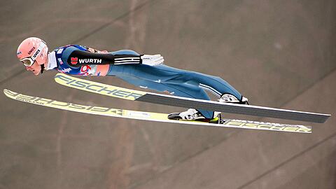 Beim Skifliegen in Planica wurde Severin Freund Sechster.