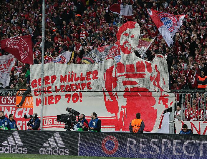 Das Rückspiel in der Gruppenphase fällt auf den 70. Geburtstag von Bayern-Legende Gerd Müller.
