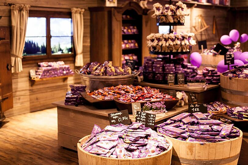 Für große und kleine Schoko-Fans: Die Milka Welt lädt zum Entdecken ein.