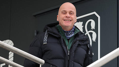 Kann wieder lachen: Löwen-Präsident Robert Reisinger.