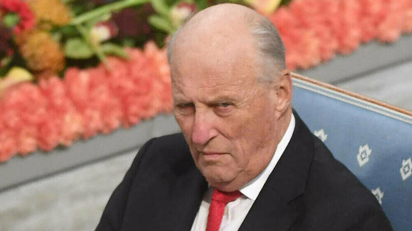 König Harald bei einem Auftritt Ende 2019