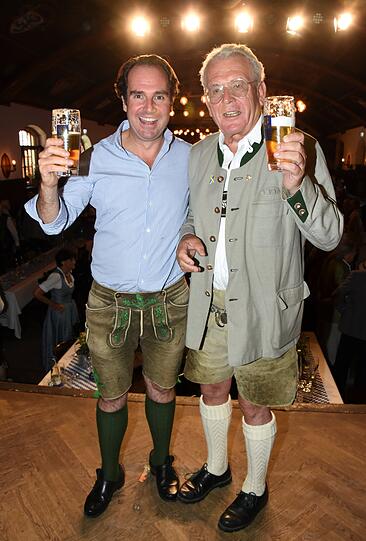 Dr. Dominic Pförringer und Vater Prof med Wolfgang Pförringer
