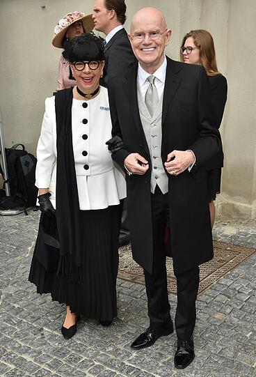 Erich J. Lejeune mit Frau Irene