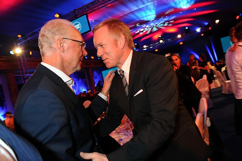 Franz Beckenbauer und Johannes B. Kerner.