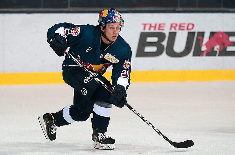 Dominik  Kahun, 21-jähriger Jungstar des EHC München.