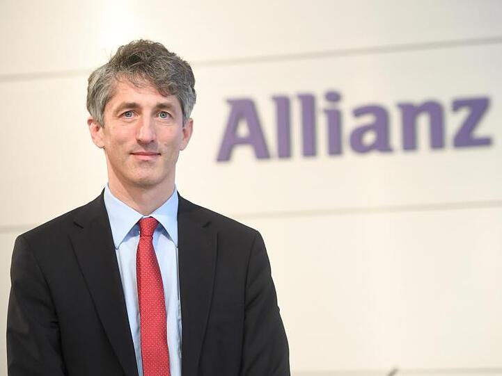 Bernd Heinemann, Vorstandsmitglied der Allianz Deutschland AG, aufgenommen 2017 in Unterföhring (Bayern). Foto: Tobias Hase/Archiv