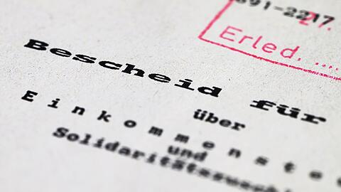 Der Steuerbescheid ist nicht immer das Ende einer Steuererkl&auml;rung. Nicht selten geht damit ein Einspruchsverfahren los - und das kann in Bayern auch mal l&auml;nger dauern. (Symbolbild)