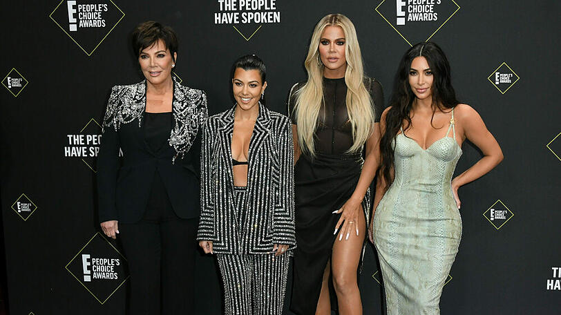 Ein Teil des Kardashian/Jenner-Clans: Kris Jenner, Kourtney Kardashian, Khloe Kardashian, Kim Kardashian (v.l.n.r.)