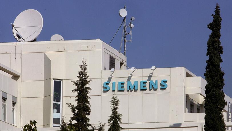 Blick auf die Zentrale von Siemens Griechenland im Athener Bezirk Maroussi. (Archivbild)