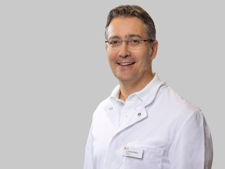 Dr. Thomas Hölting ist Chefarzt der Pneumologie in der Schön Klinik Hamburg Eilbek. Dr. Thomas Hölting ist Chefarzt der Pneumologie in der Schön Klinik Hamburg Eilbek.
