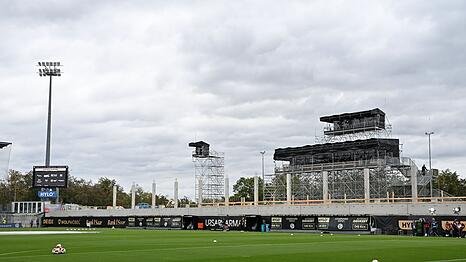 Elversbergs Stadion ist aktuell eine Baustelle. (Archivbild)
