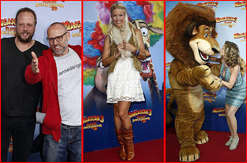Smudo und Thomas D., Tina Kaiser, Susanne Pätzold: Zur Premiere von Madagascar 3 kamen die Promis