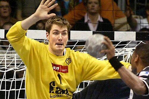 &bdquo;Im Handball-Tor zustehen gibt mit den besonderen Kick&ldquo;: Carsten Lichtlein (28), der mit fünf Jahren erstmals spielte.