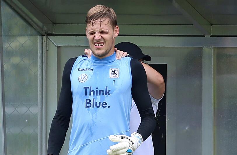 Die "Eins" trug Vitus Eicher schon bei Testspielen, nun auch offiziell in der Liga.