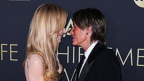 Auch auf dem roten Teppich sind Nicole Kidman und Keith Urban unzertrennlich.