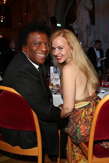 Roberto Blanco mit Ehefrau Luzandra