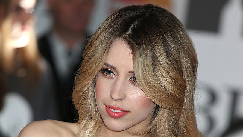 Peaches Geldof bei einem ihrer letzten öffentlichen Auftritte im Februar 2014 Peaches Geldof bei einem ihrer letzten öffentlichen Auftritte im Februar 2014