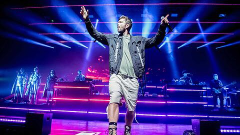 Marteria (hier bei einem Konzert in Frankfurt) begeisterte auf dem Tollwood.