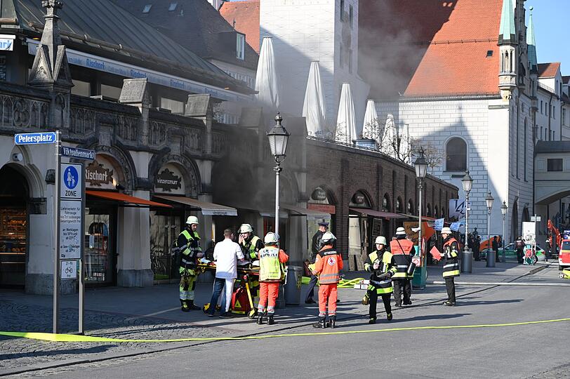 ...und wurde von Sanitätern ambulant vor Ort behandelt.