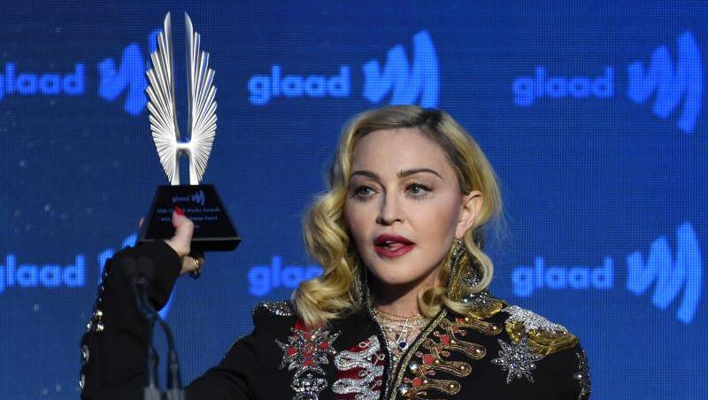 Madonna bei den Advocate for Change Awards in New York. Madonna bei den Advocate for Change Awards in New York.
