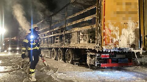 Bereits nach zehn Minuten konnte "Feuer in Gewalt" gemeldet werden, weitere zehn Minuten später hieß es dann "Feuer aus".