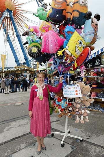 Magdalena Neuner beim BMW Wiesn Sport-Stammtisch am 20. September.