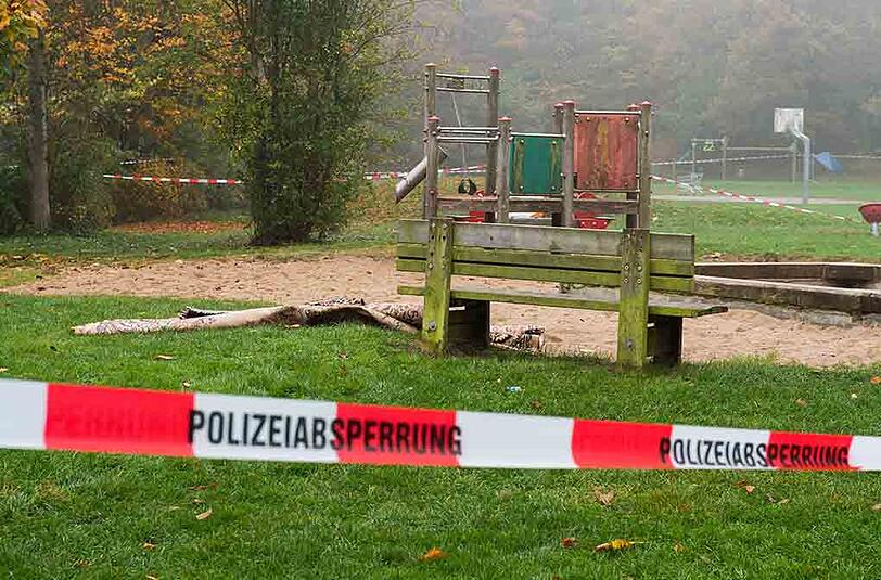 Im "Bayernpark" in Schwabing wurde eine rege Drogenszene entdeckt.