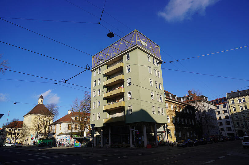 Das Bellevue di Monaco.