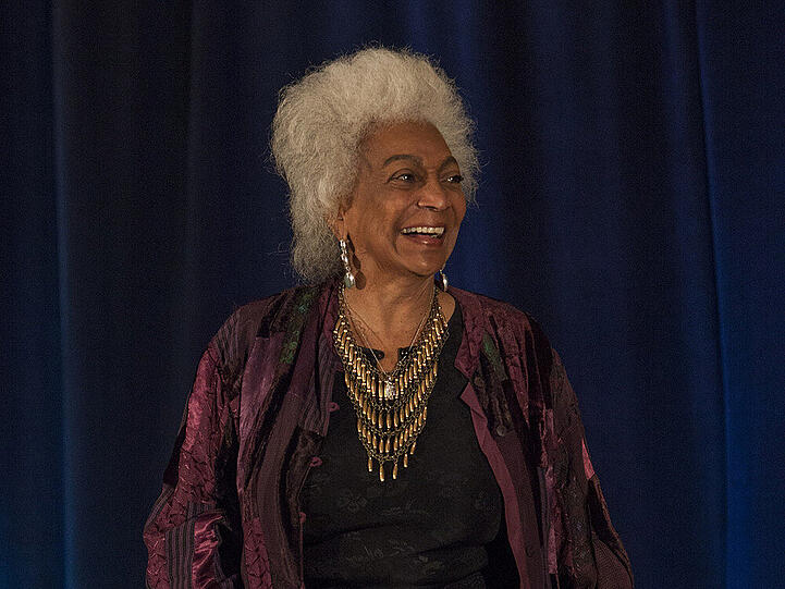 Nichelle Nichols auf einer "Star Trek"-Convention