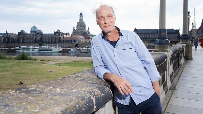 Schauspieler Martin Brambach hat eine ganz besondere Verbindung zu Dresden.