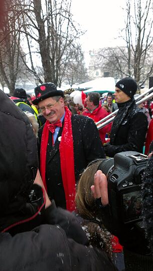 Tanz der Marktweiber am Viktualiemarkt: Bilder vom Faschingsdienstag.