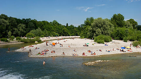 PETA bezeichnet den Flaucher als "Isar-Riviera".