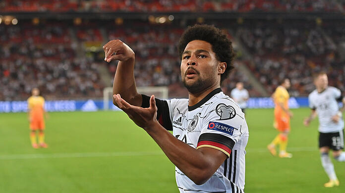 Schoss gegen Armenien zwei Tore: Serge Gnabry.