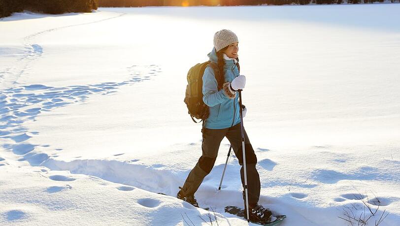 Schnee, Eis und Kälte müssen uns nicht vom Wandern abhalten.