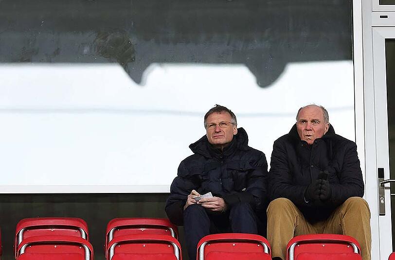 "Ich muss einen Spieler spüren": Und das kann Michael Reschke (l.) wie kaum ein anderer Scout.