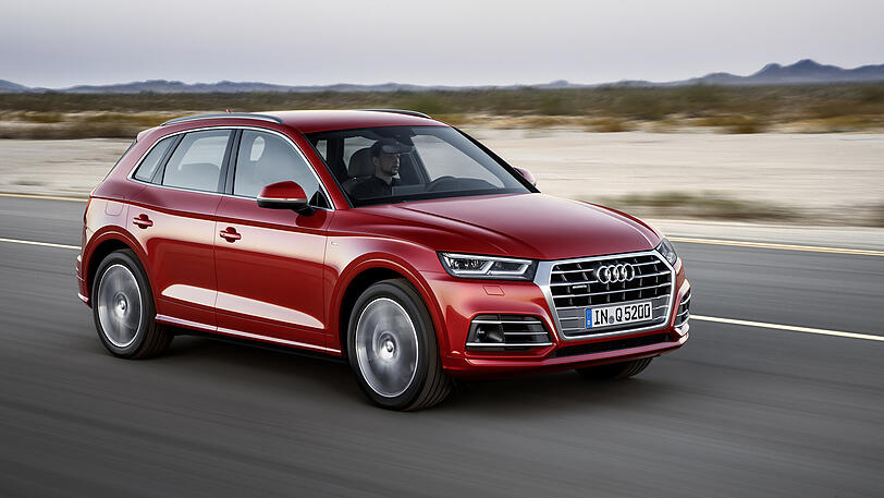 Leichter und mit zuschaltbarem Allradantrieb unterwegs ist der neue Audi Q5.
