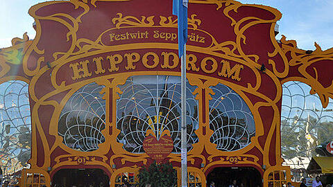 Das Hippodrom auf der Wiesn