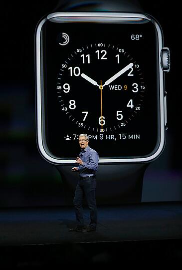 Die Bilder von der Apple-Keynote in San Francisco.