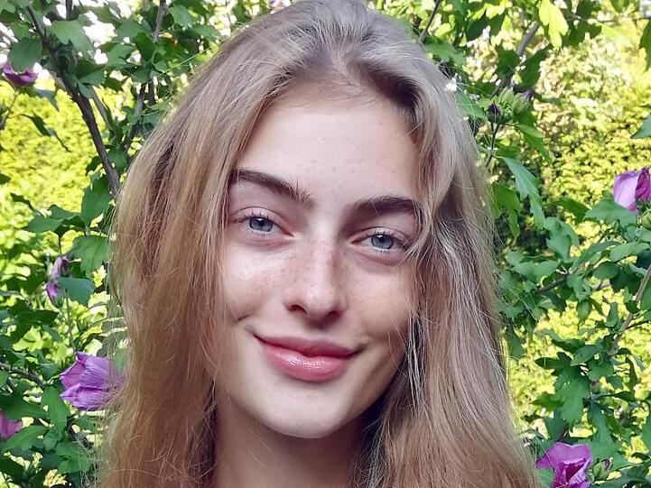 Das deutsche Model Berit Heitmann war dieses Jahr bei der Mailand Fashion Week von Prada gebucht.