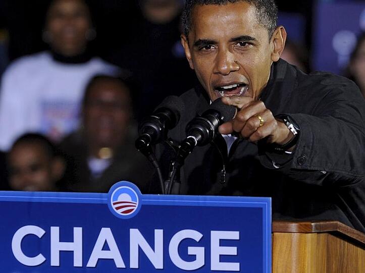 Barack Obama ist der Hoffnungsträger für den Wandel