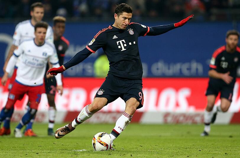 Trifft vom Punkt: Robert Lewandowski.