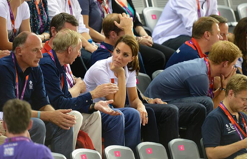 Sind drei einer zu viel? William, Kate und Harry scheinen spätestens seit Olympia unzertrennlich.