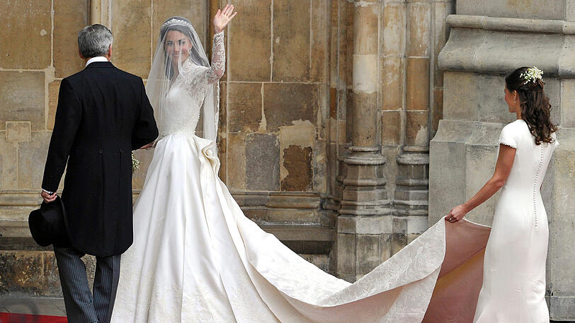Diese Hochzeit machte Pippa "Po" Middleton berühmt.