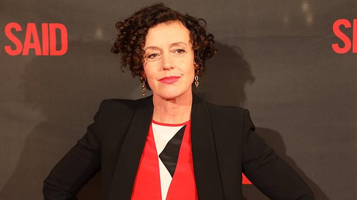 Regisseurin Maria Schrader bei der Premiere ihres Films "She Said" in Wien.
