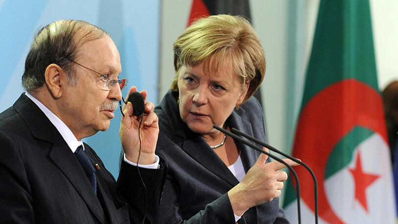 Das Treffen mit Angela Merkel wurde verschoben. Algeriens Präsident Abdelaziz Bouteflika ist gesundheitlich schwer angeschlagen.